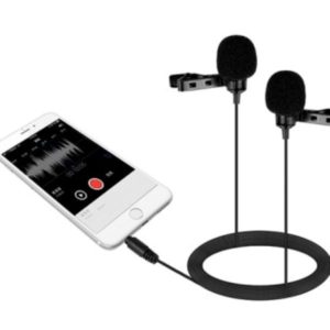 BOYA Dual Lavalier microphone for Smartphone BY-LM400