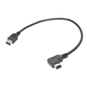 Datavideo CB-15D 6 Pin Firewire Cable with Right Angle (Down)