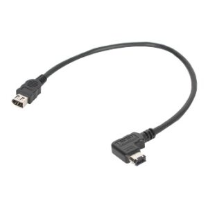 Datavideo CB-15U 6 Pin Firewire Cable - Right Angle (Up)
