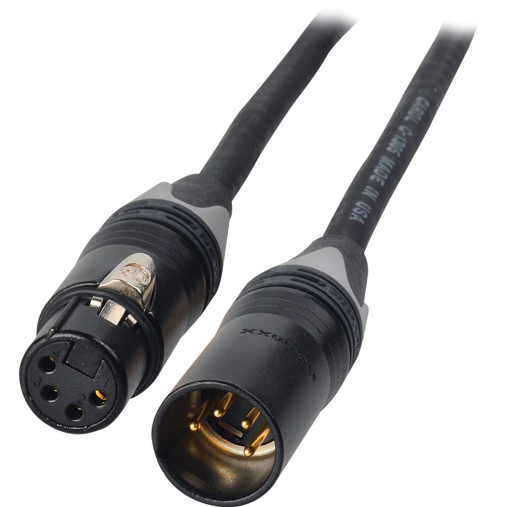 SWIT XLR 4 Pin Male to 4 Pin Female Power Cable