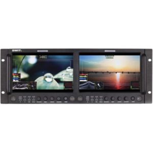 SWIT Dual 9-inch FHD Waveform Rack LCD Monitor M-1093F