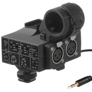 SARAMONIC Mix Adapter Integrated 2 Channel XLR Audio Adapter for DSLR