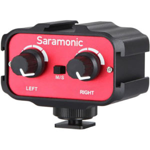 SARAMONIC SR-AX100 two-channel audio adapter