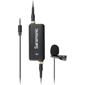 SARAMONIC LavMic Audio Mixer with Lavalier Microphone Kit