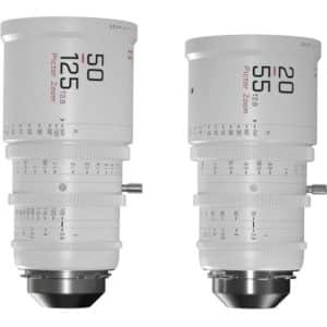 DZOFilm Pictor Zoom Series Lenses 20-55 and 50-125 White KIT