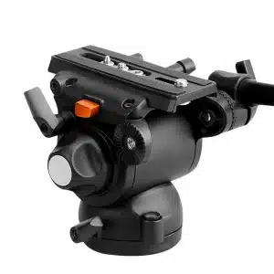 E-IMAGE Video Fluid Head Flat Base for up to 6Kg Payload GH04F