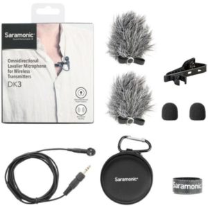 SARAMONIC DK3A Omnidirectional Lavalier Microphone