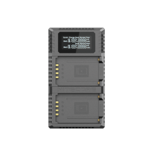 Nitecore FX2PRO Dual Battery Charger for Fujifilm NP-T125 camera batteries