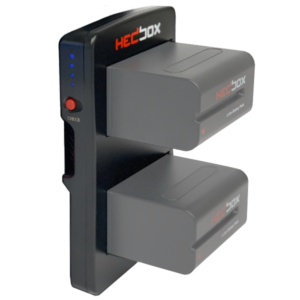 HEDBOX HBP-NPF V-Lock Battery Power Plate Adapter use 2X DV NP-F Battery