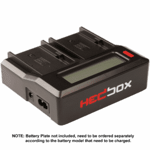HEDBOX RP-DC50 Digital Dual Battery Charger (without battery Plates)