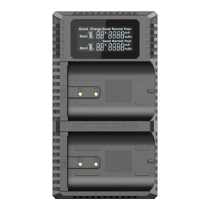Nitecore UHX1 Pro Dual Slot USB Battery Charger, for Hasselblad X System Batteries