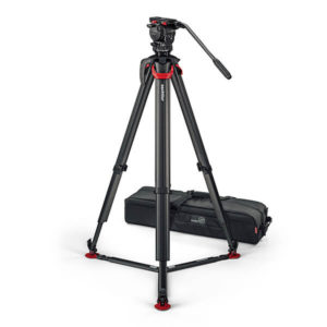 Sachtler system aktiv6 Sideload with flowtech75 aktiv tripod