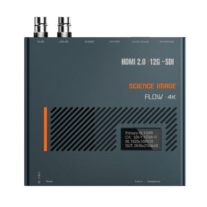 Science-Image FLOW 4K Convertor- 4K60 Up/Down/Cross Convertor 12G HDSDI & HDMI in/out