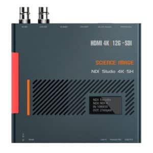 Science Image NDI Studio 4K.SH Full NDI Bi-Directional Encoder, Decoder & Converter with 12G-SDI & HDMI up-to 4K60p