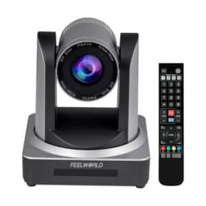 FEELWORLD POE20X Simultaneous 3G-SDI HDMI IP Live Streaming PTZ Camera with 20X Zoom PoE