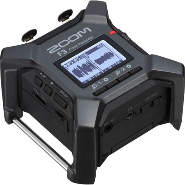 Zoom F3 2-Input 2-Track Portable Field Recorder