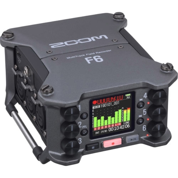 Zoom F6 6-Input  14-Track Multitrack Field Recorder