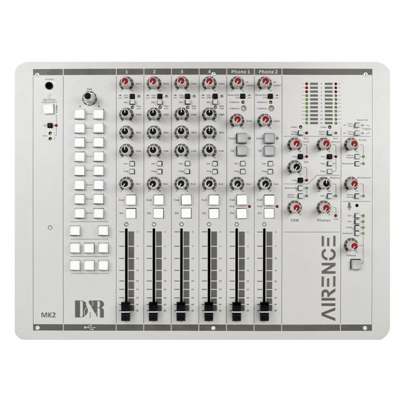 D&R Airence-USB MAIN UNIT 6 ch. triple input On-Air/Production console