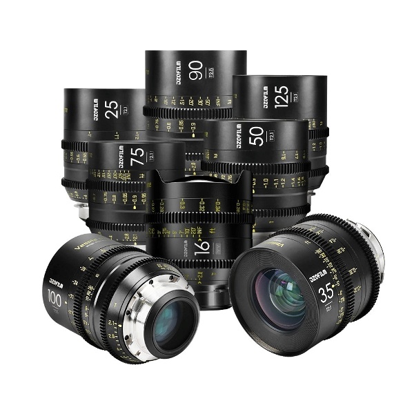 DZOFilm VESPID Prime Cine 8-Lens Kit (PL Mount, with EF Mount Tool Kits)