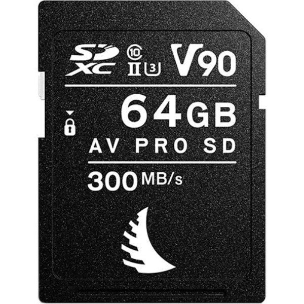 Angelbird 64GB AV Pro Mk 2 UHS-II SDXC V90 Memory Card
