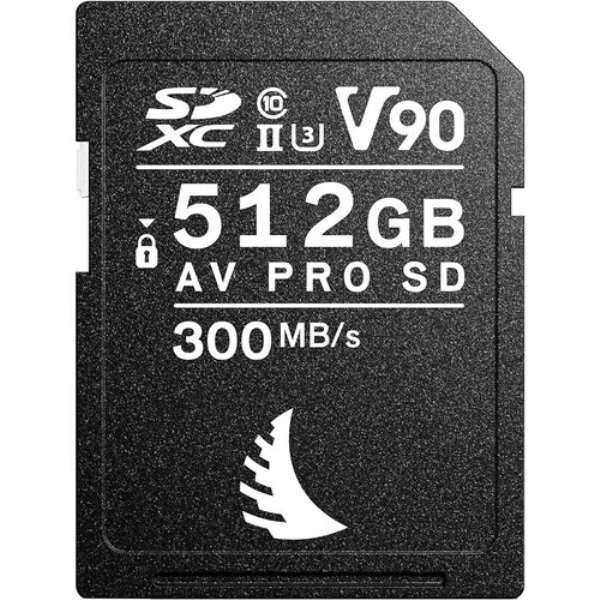 Angelbird 512GB AV Pro Mk 2 UHS-II V90 SDXC Memory Card