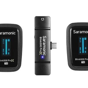 Saramonic Blink500 ProX B6 2.4GHz Dual-Channel Wireless Microphone System