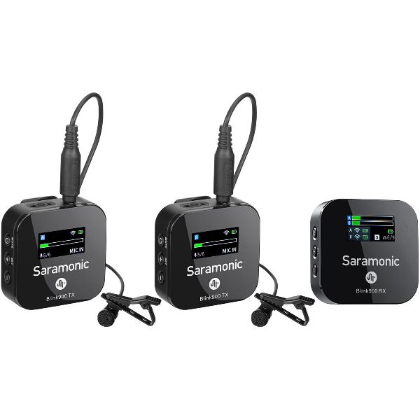 Saramonic Blink900 B2 2.4GHz Dual-Channel Wireless Microphone System