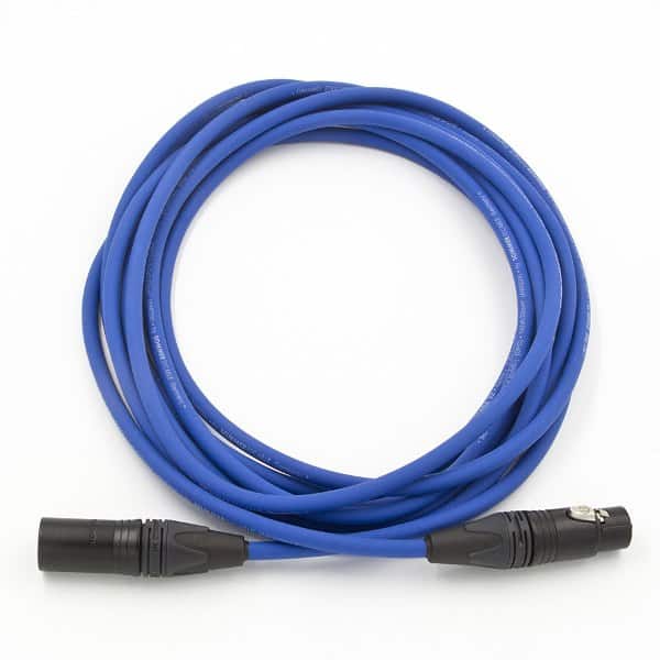 Chord Classic XLR M-F 1.5m Blue