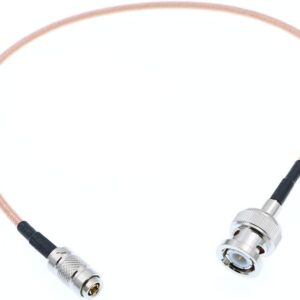 DIN 1.0 2.3 Mini BNC to BNC Male HD SDI 6G Double Shield Cable