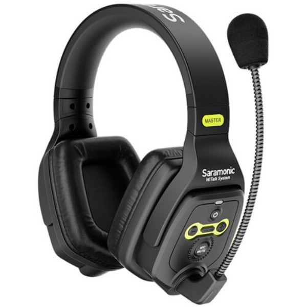 Saramonic WiTalk-DMH Dual-Ear Master Headset for WiTalk Wireless Intercom System