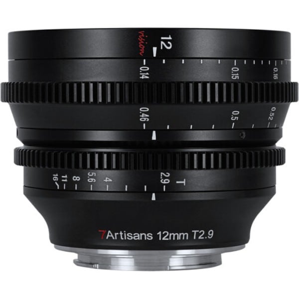 7artisans 12mm T2.9 Vision Cine Lens (E Mount) APS-C
