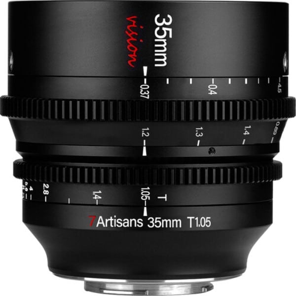 7artisans 35mm T1.05 Vision Cine Lens (E Mount) APS-C