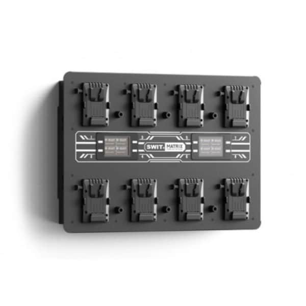 SWIT MATRIX S8 8×100W Ultra fast V-mount Wall Charger
