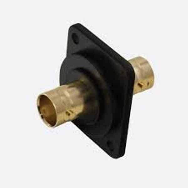 D-SERIES BNC 12G UHD (double-sided) 75 ohm, black