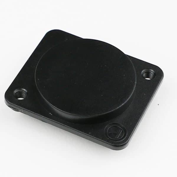 D Type Blanking Plate Black