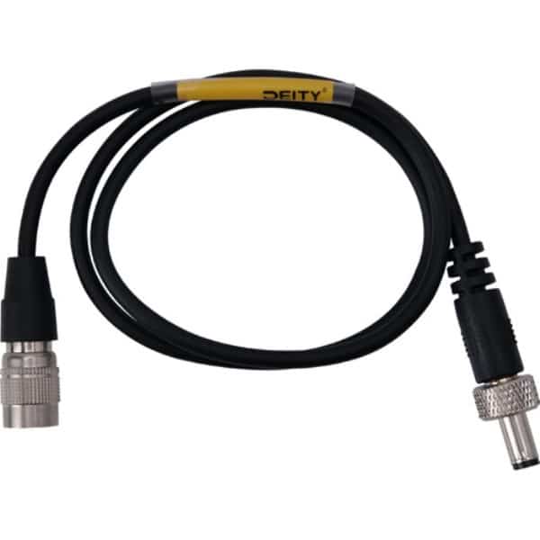 Deity SPD-HRDC 4-Pin Hirose to 5.5mm Locking DC Barrel Jack Cable