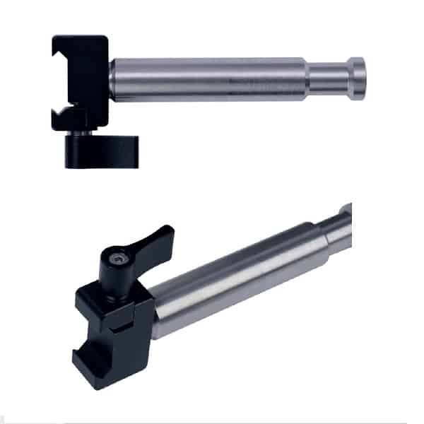 Amaran Tube Baby Pin Adapter to Nato Rail Clamp