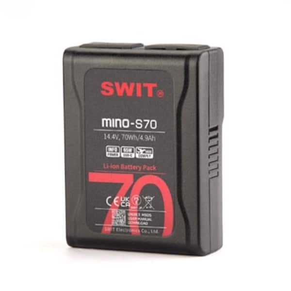 SWIT MINO-S70 70Wh Pocket V-mount Battery Pack