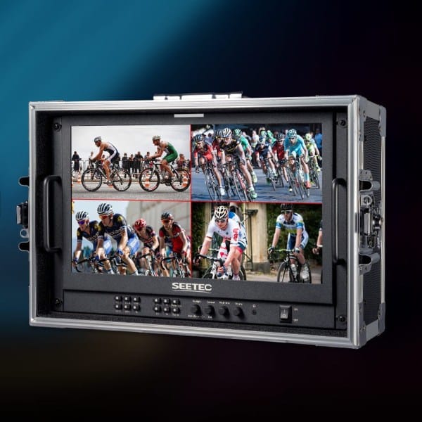 SEETEC ATEM156S-CO 15.6 inch Portable Carry-on Multi-camera Director Monitor 3G-SDI HDMI Full HD 1920x1080