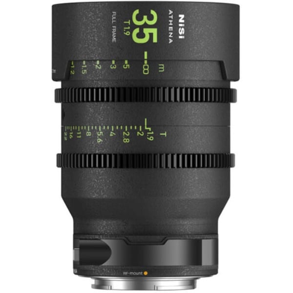 NiSi ATHENA PRIME 35mm T2.4 Full-Frame Lens (E Mount, Drop-In Filter)