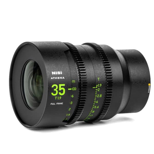 NiSi ATHENA 35mm PRIME Full Frame Cinema Lens T.19 E Mount