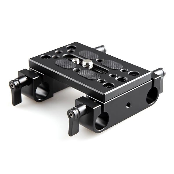 SmallRig 1775 Baseplate with Dual 15mm Rod Clamp