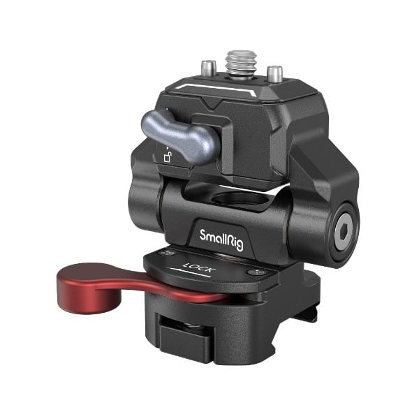 SmallRig 3601C Drop-in HawkLock mini Quick Release Monitor Mount with NATO Clamp
