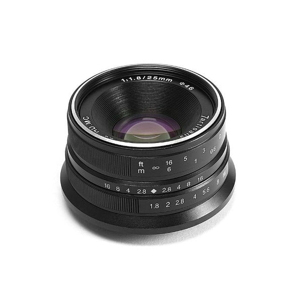 7artisans 25mm f/1.8 Manual Focus Prime Fixed Lens (M43 mount) APS-C