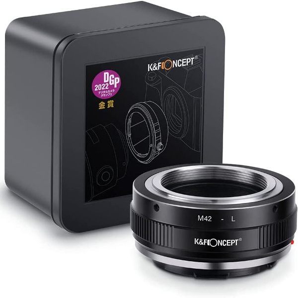 K&F KF06.476 M42-L Manual Focus M42 Lens to Leica SL T Sigma FP Panasonic L-mount digital camera Mount Adapter