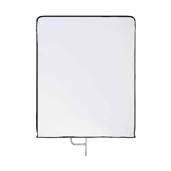 Quadralite 60x75cm flag with gold/silver/white/black fabric