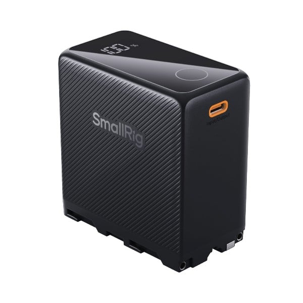 SmallRig 4469 NP-F970 USB-C Rechargeable Camera Battery Black