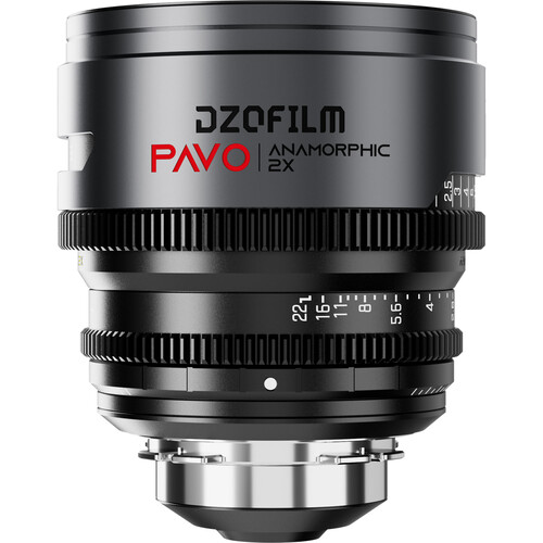 DZOFilm PAVO 28mm T2.1 2x Anamorphic Prime Lens Neutral Coating PL/EF Mount S35 metric