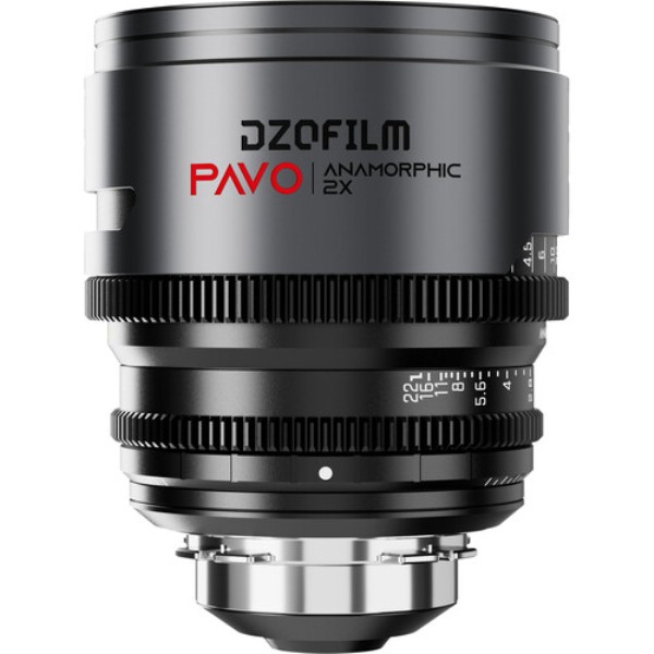 DZOFilm PAVO 55mm T2.1 2x Anamorphic Prime Lens Neutral Coating PL/EF Mount S35 metric