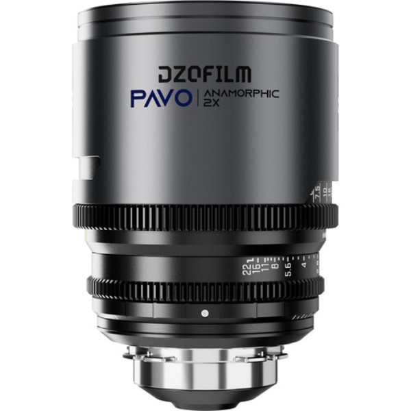 DZOFilm PAVO 75mm T2.1 2x Anamorphic Prime Lens Neutral Coating PL/EF Mount S35 metric